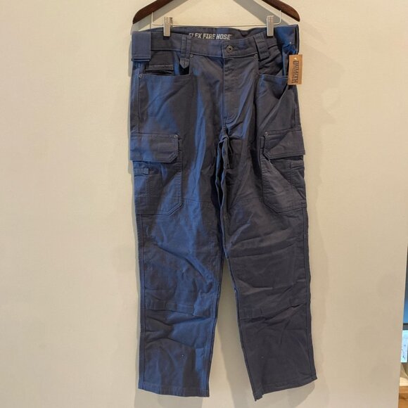 Men's Duluth Flex Fire Hose Standard Fit Ultimate Cargo Pants - Picture 3 of 8